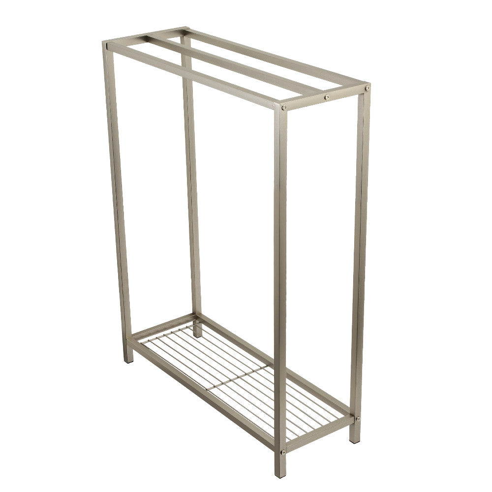 Kingston Brass SCC8358 Edenscape Freestanding Iron Towel Rack, Brushed Nickel - BNGBath