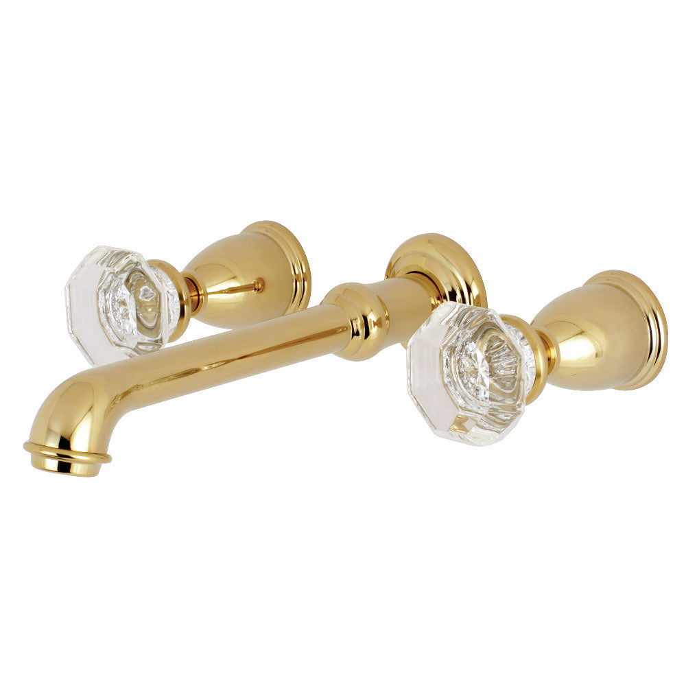 Kingston Brass KS7022WCL Celebrity Wall Mount Roman Tub Faucet, Polished Brass - BNGBath