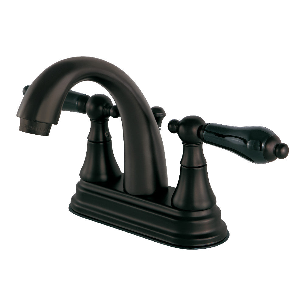 Kingston Brass KS7615PKL 4 in. Centerset Bathroom Faucet, Oil Rubbed Bronze - BNGBath