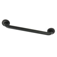 Thumbnail for Kingston Brass DR814180 Laurel 18-Inch X 1-1/4-Inch OD Decorative Grab Bar, Matte Black - BNGBath