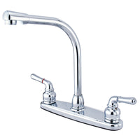 Thumbnail for Kingston Brass GKB750 Magellan Centerset Kitchen Faucet, Polished Chrome - BNGBath