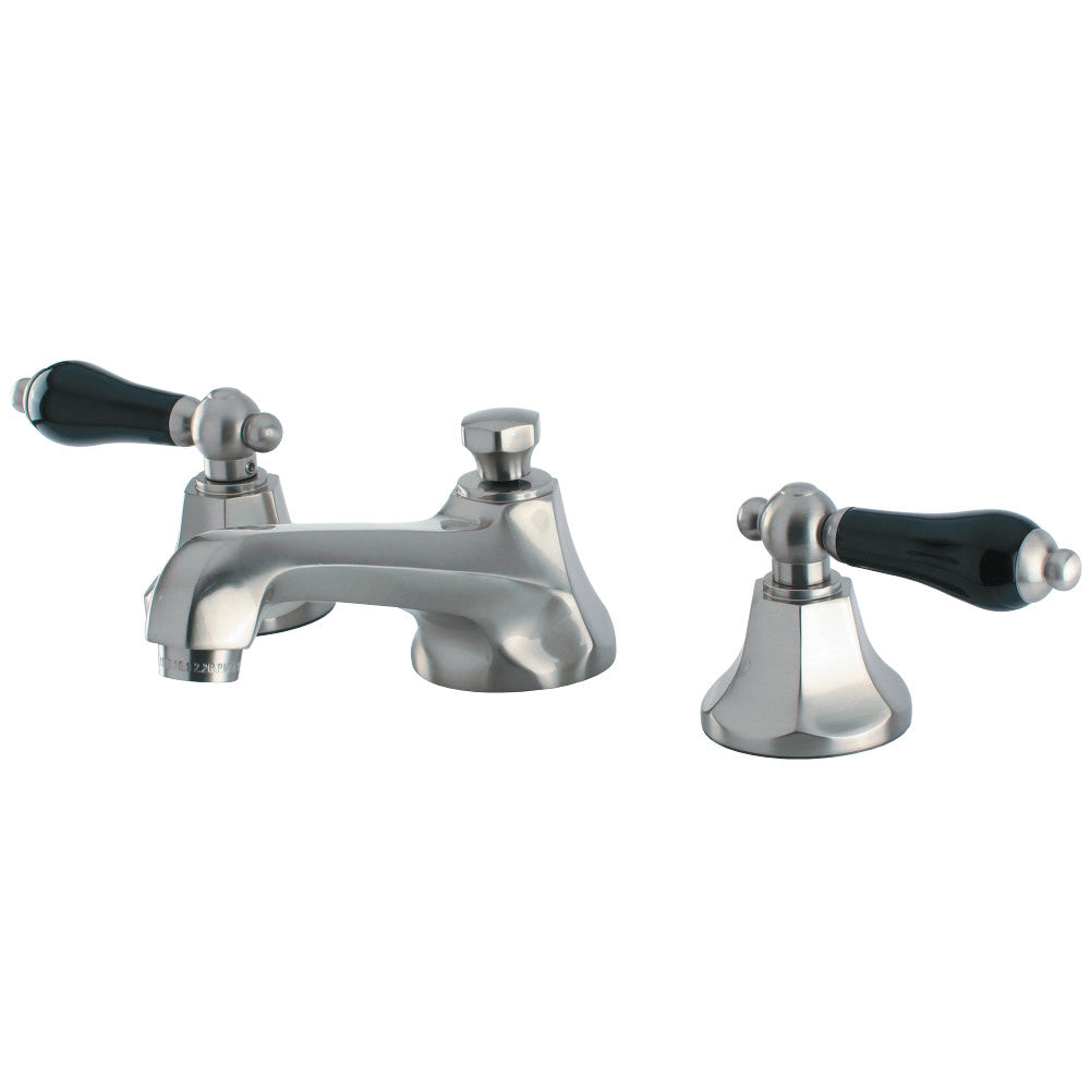 Kingston Brass KS4468PKL Duchess Widespread Bathroom Faucet with Brass Pop-Up, Brushed Nickel - BNGBath