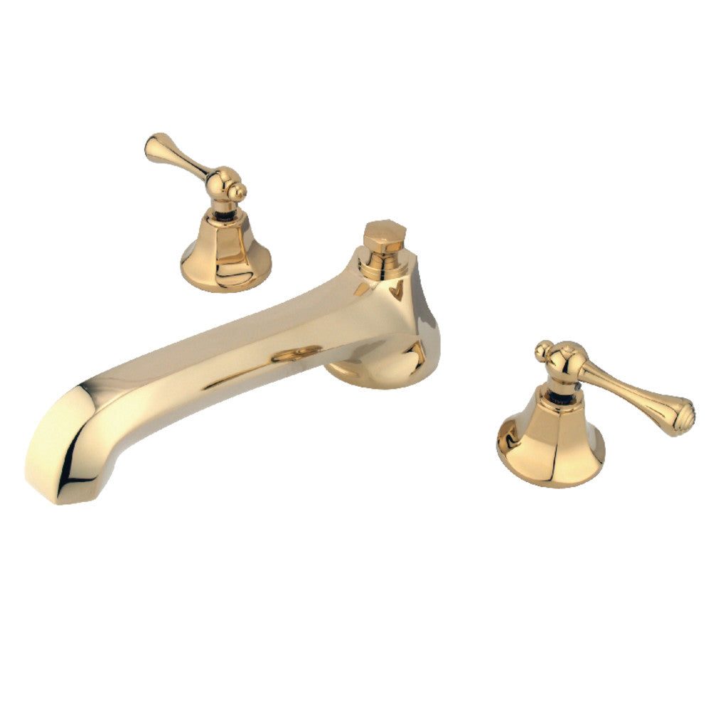 Kingston Brass KS4302BL Vintage Roman Tub Faucet, Polished Brass - BNGBath