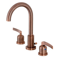 Thumbnail for Fauceture FSC892EFLAC Centurion Widespread Bathroom Faucet, Antique Copper - BNGBath