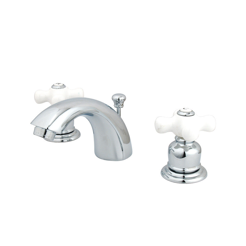 Kingston Brass KB951PX Victorian Mini-Widespread Bathroom Faucet, Polished Chrome - BNGBath