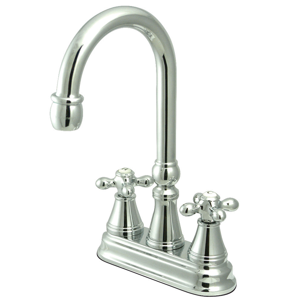 Kingston Brass KS2491AX Bar Faucet, Polished Chrome - BNGBath