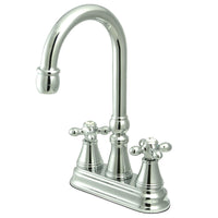 Thumbnail for Kingston Brass KS2491AX Bar Faucet, Polished Chrome - BNGBath