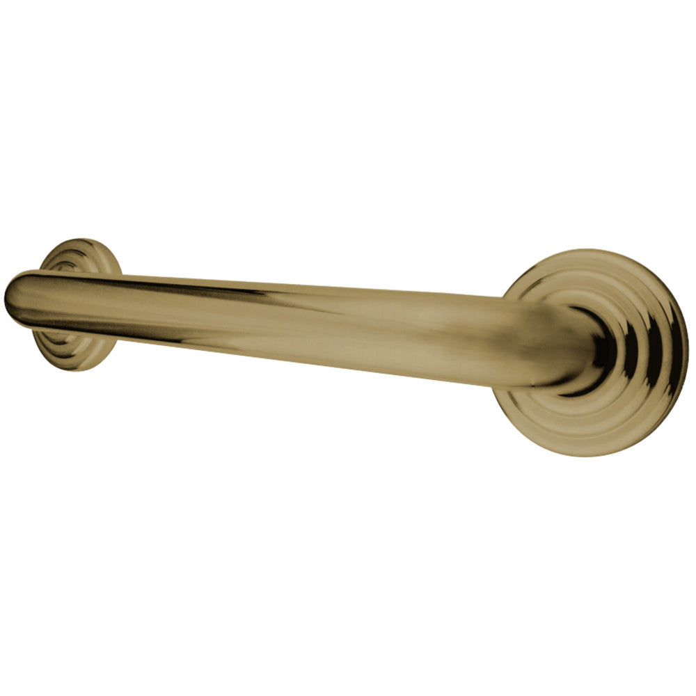 Kingston Brass DR314162 Restoration 16-Inch Decorative 1-1/4-Inch OD Grab Bar, Polished Brass - BNGBath