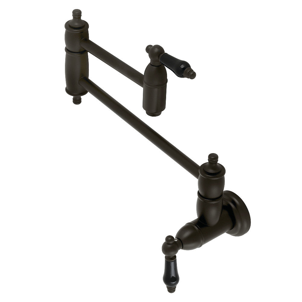 Kingston Brass KS3105PKL Duchess Wall Mount Pot Filler, Oil Rubbed Bronze - BNGBath