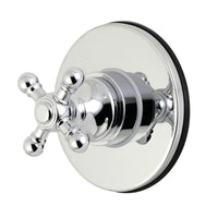 Thumbnail for Kingston Brass KS3031BX 3-Way Diverter Valve with Trim Kit, Polished Chrome - BNGBath