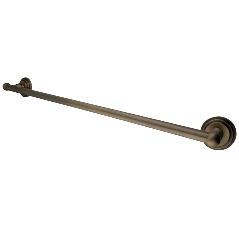 Kingston Brass BA2711AB Milano 24" Towel Bar, Antique Brass - BNGBath