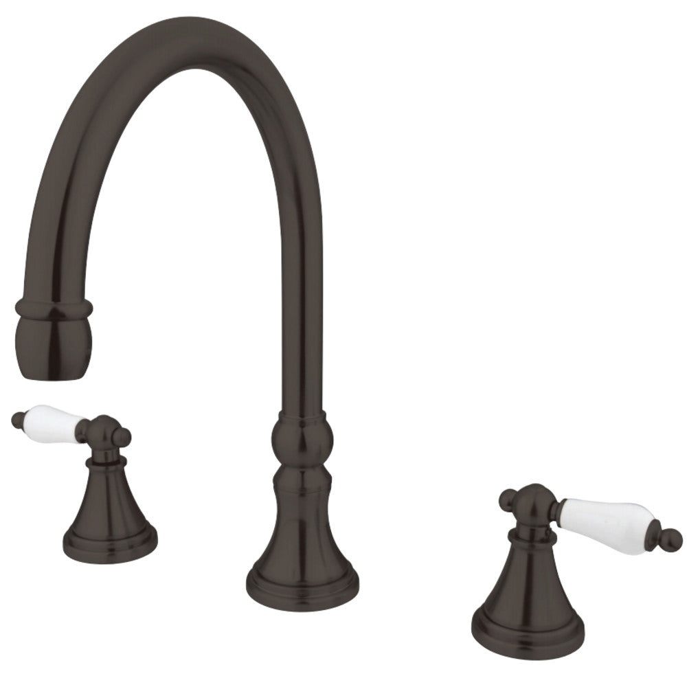 Kingston Brass KS2345PL Roman Tub Faucet, Oil Rubbed Bronze - BNGBath