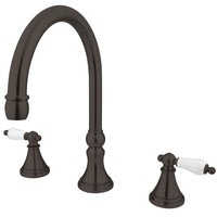 Thumbnail for Kingston Brass KS2345PL Roman Tub Faucet, Oil Rubbed Bronze - BNGBath