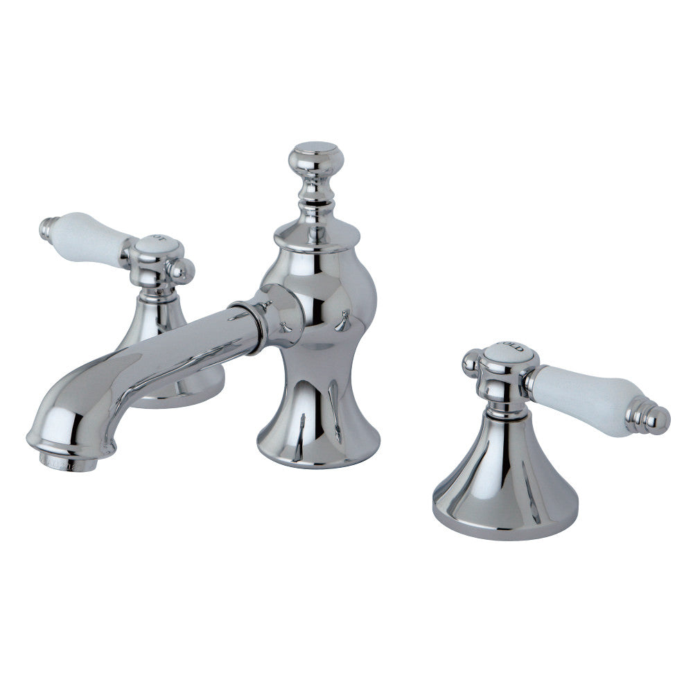 Kingston Brass KC7061BPL 8 in. Widespread Bathroom Faucet, Polished Chrome - BNGBath