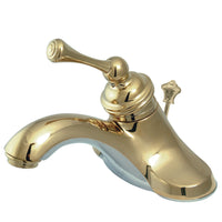 Thumbnail for Kingston Brass KB3542 4 in. Centerset Bathroom Faucet, Polished Brass - BNGBath