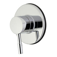 Thumbnail for Kingston Brass KS3031DL Concord 3-Way Diverter Valve with Trim Kit, Polished Chrome - BNGBath