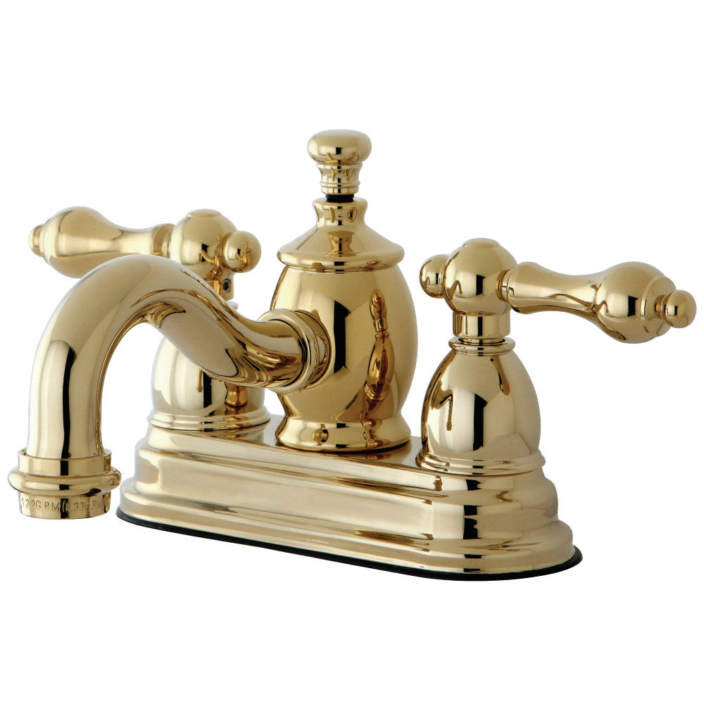 Kingston Brass KS7102AL 4 in. Centerset Bathroom Faucet, Polished Brass - BNGBath