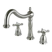 Thumbnail for Kingston Brass KS1348BEX Essex Roman Tub Faucet, Brushed Nickel - BNGBath