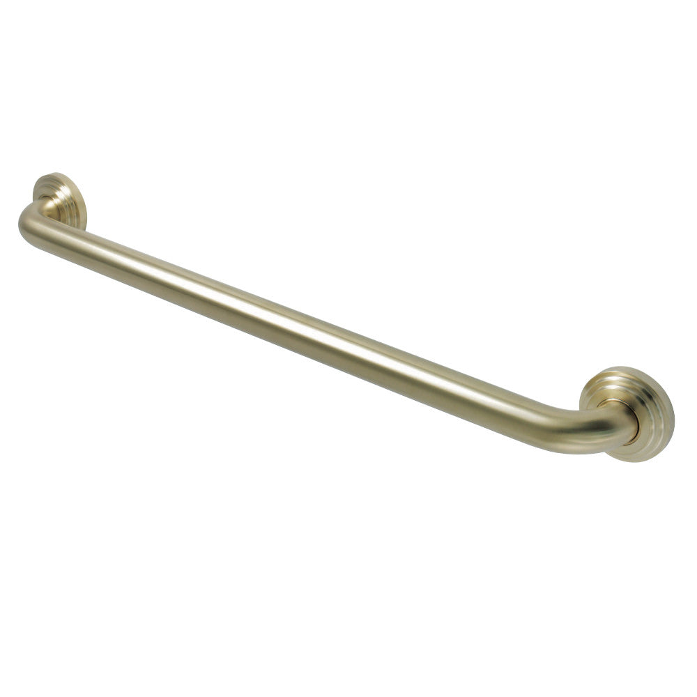 Kingston Brass DR214247 Milano 24-Inch X 1-1/4-Inch OD Grab Bar, Brushed Brass - BNGBath