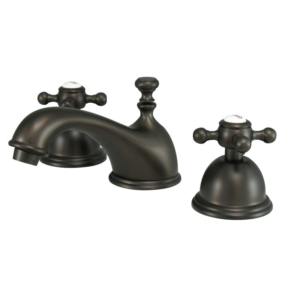 Kingston Brass KS3965BX 8 in. Widespread Bathroom Faucet, Oil Rubbed Bronze - BNGBath