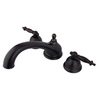 Thumbnail for Kingston Brass KS3355TL Vintage Roman Tub Faucet, Oil Rubbed Bronze - BNGBath