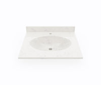 Thumbnail for CH1B2225 Chesapeake 22 x 25 Single Bowl Vanity Top - BNGBath