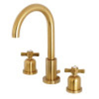 Thumbnail for Fauceture FSC8923ZX Millennium Widespread Bathroom Faucet, Brushed Brass - BNGBath