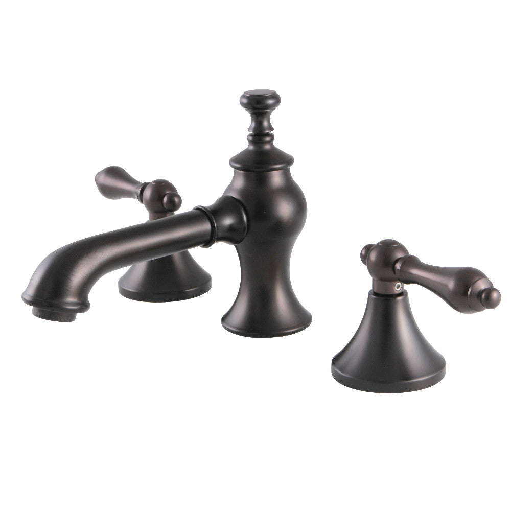 Kingston Brass KC7065AL Vintage 8" Widespread Bathroom Faucet, Oil Rubbed Bronze - BNGBath