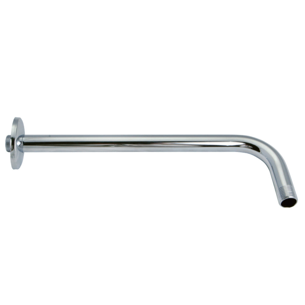 Kingston Brass K112A1 Claremont 12" Rain Drop Shower Arm, Polished Chrome - BNGBath