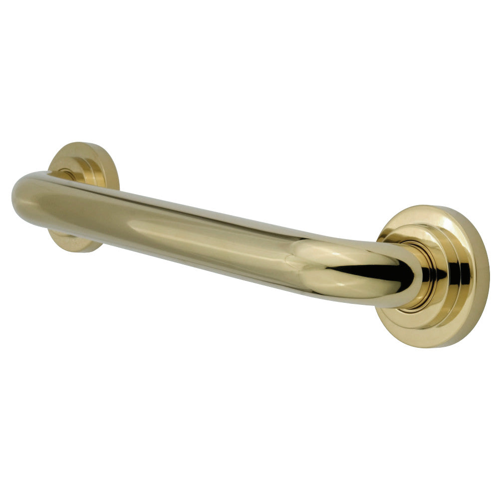 Kingston Brass DR414182 Manhattan 18-Inch X 1-1/4-Inch OD Decorative Grab Bar, Polished Brass - BNGBath