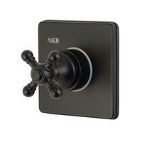 Thumbnail for Kingston Brass KS3040BX 3-Way Diverter Valve with Trim Kit, Matte Black - BNGBath