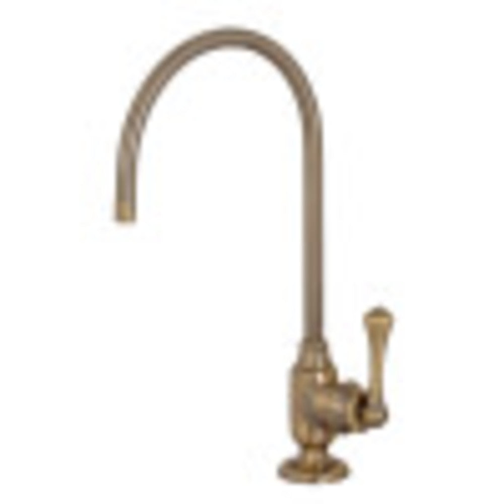 Kingston Brass KS5193BL Vintage Single-Handle Water Filtration Faucet, Antique Brass - BNGBath