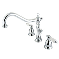 Thumbnail for Kingston Brass KS1991PL 8 in. Widespread Bathroom Faucet, Polished Chrome - BNGBath