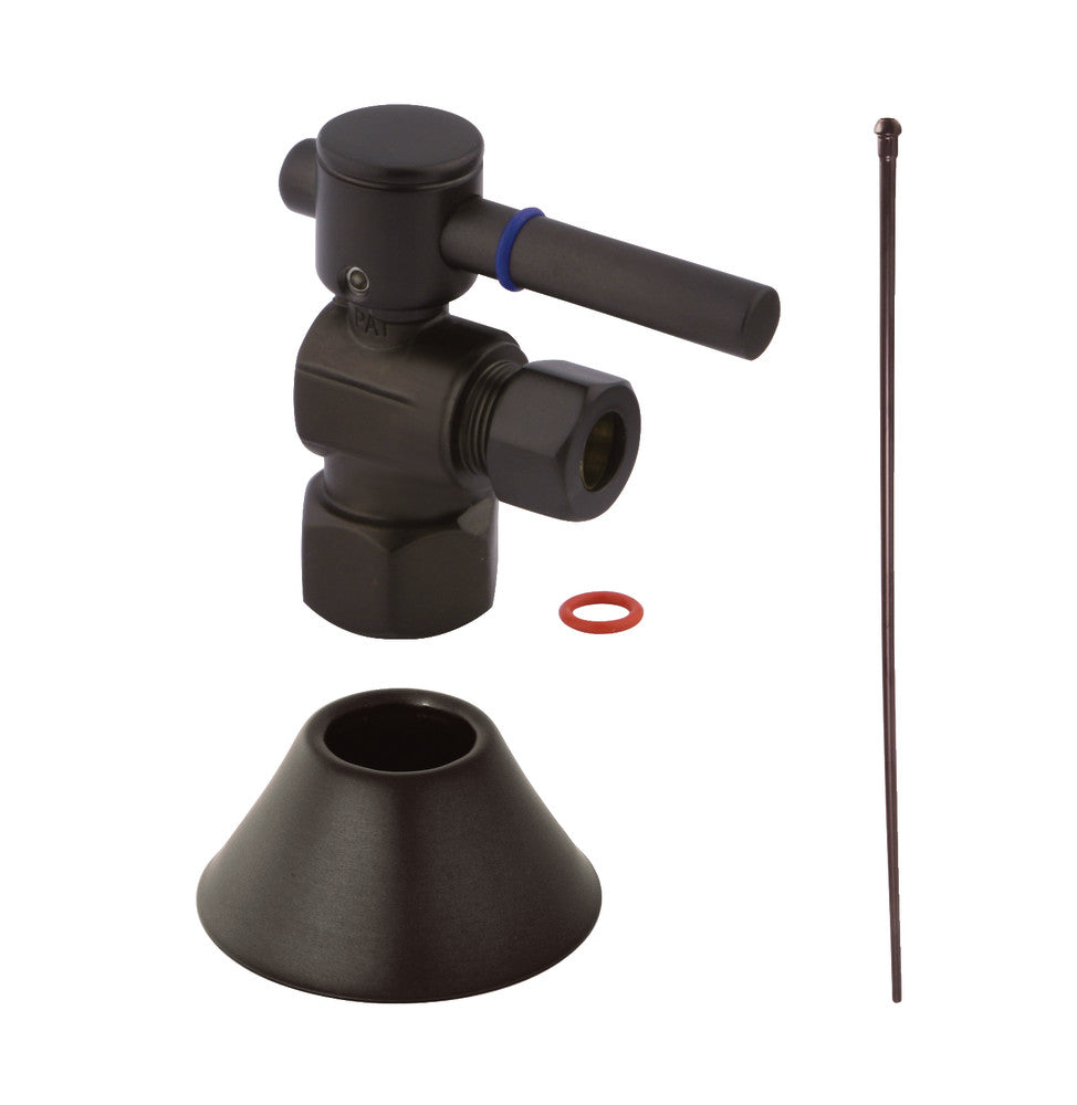 Kingston Brass CC43105DLTKB30 Modern Plumbing Toilet Trim Kit, Oil Rubbed Bronze - BNGBath