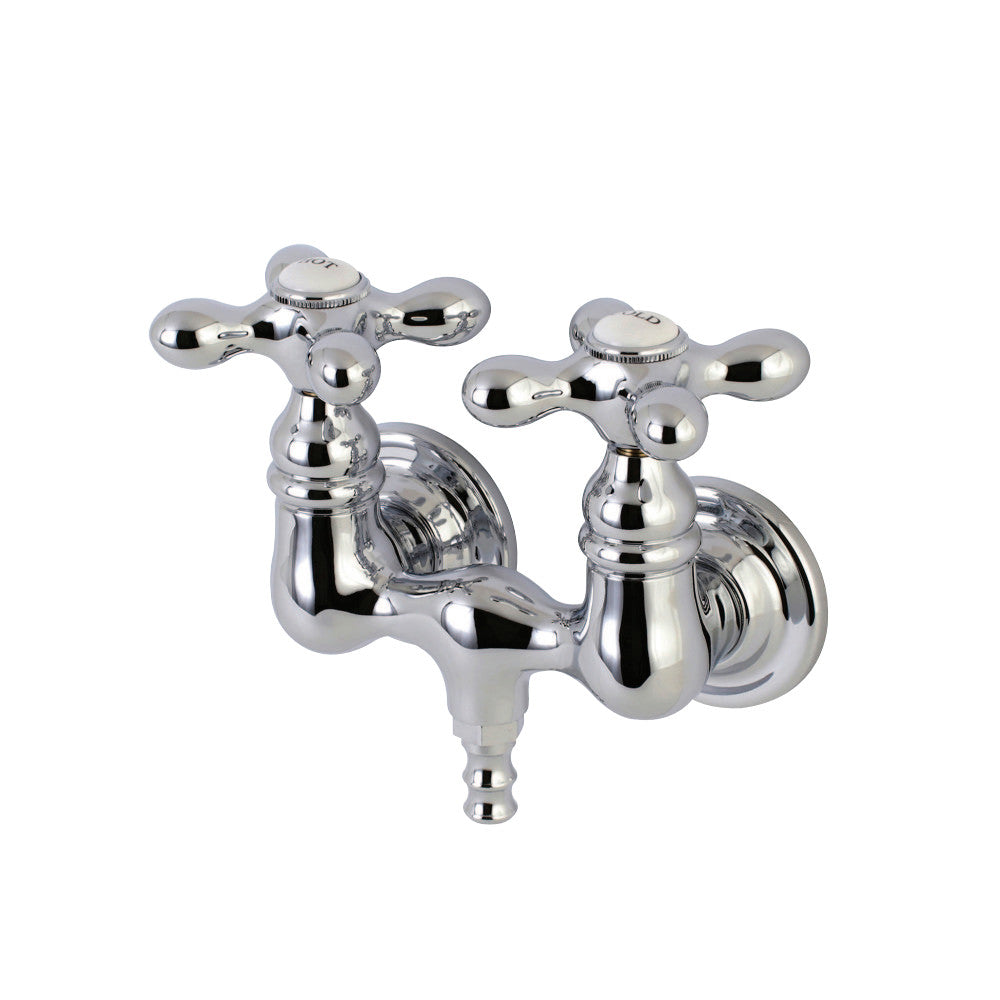 Aqua Vintage AE38T1 Vintage 3-3/8 Inch Wall Mount Tub Faucet, Polished Chrome - BNGBath