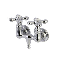 Thumbnail for Aqua Vintage AE38T1 Vintage 3-3/8 Inch Wall Mount Tub Faucet, Polished Chrome - BNGBath