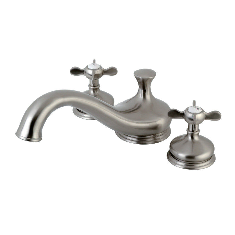 Kingston Brass KS3338BEX Essex Roman Tub Faucet, Brushed Nickel - BNGBath