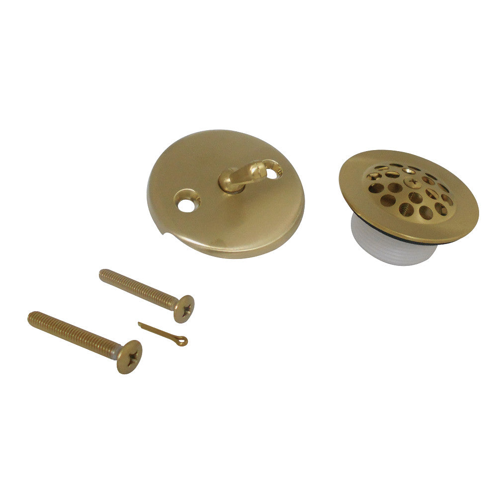 Kingston Brass DTL5305A7 Grid Tub Drain Kit, Brushed Brass - BNGBath