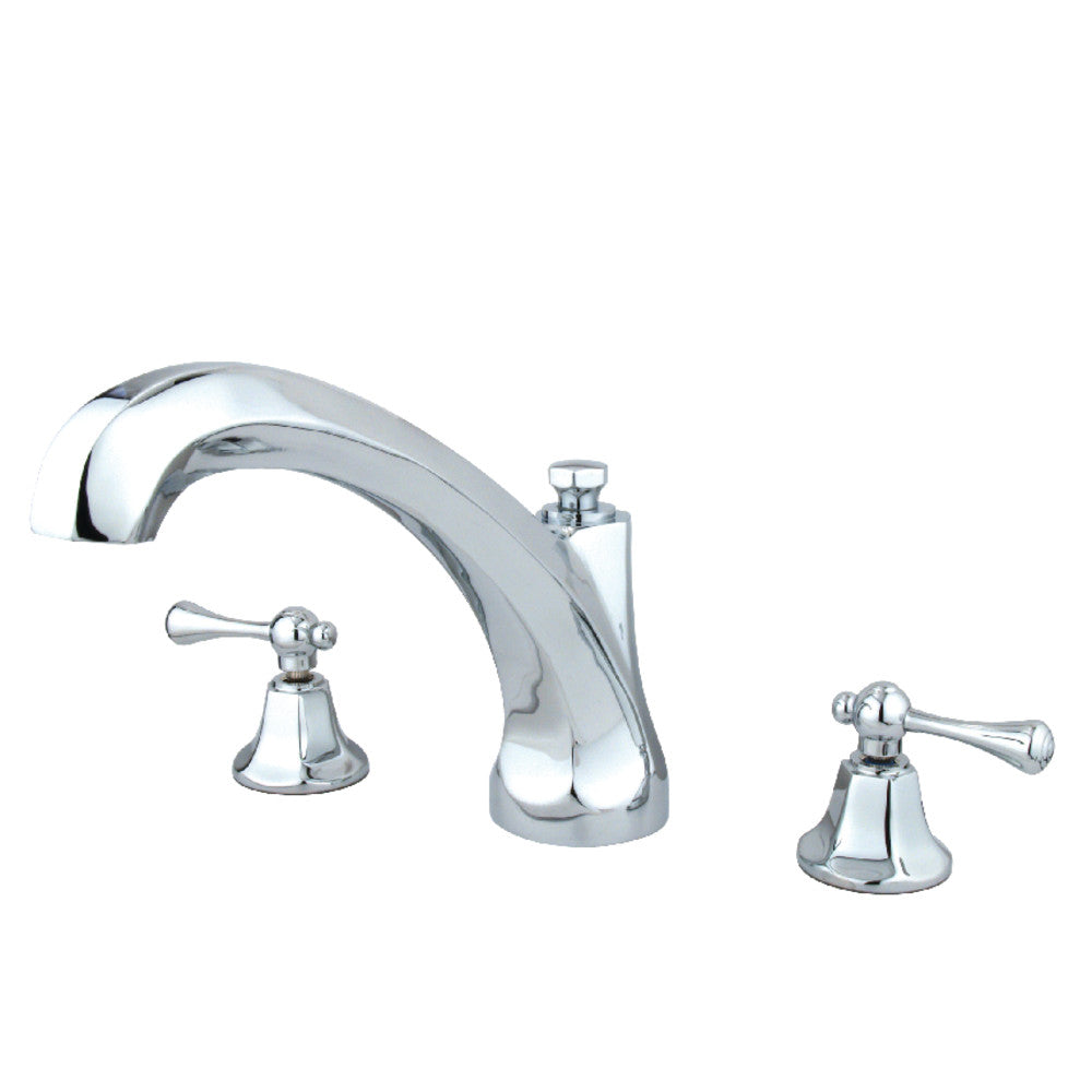 Kingston Brass KS4321BL Vintage Roman Tub Faucet, Polished Chrome - BNGBath