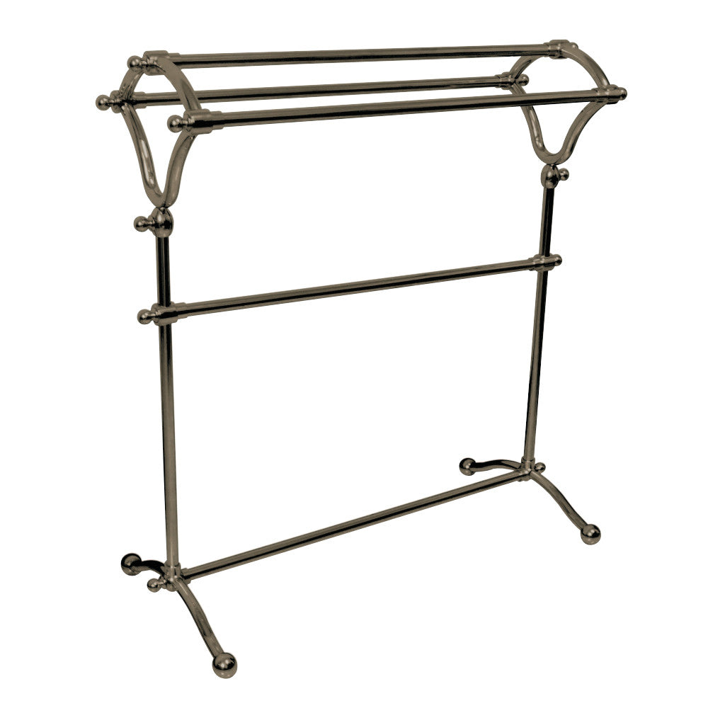 Kingston Brass SCC2288 Pedestal Y-Type Towel Rack, Brushed Nickel - BNGBath