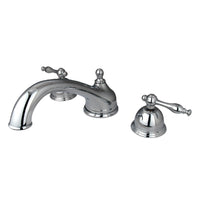 Thumbnail for Kingston Brass KS3351NL Vintage Roman Tub Faucet, Polished Chrome - BNGBath