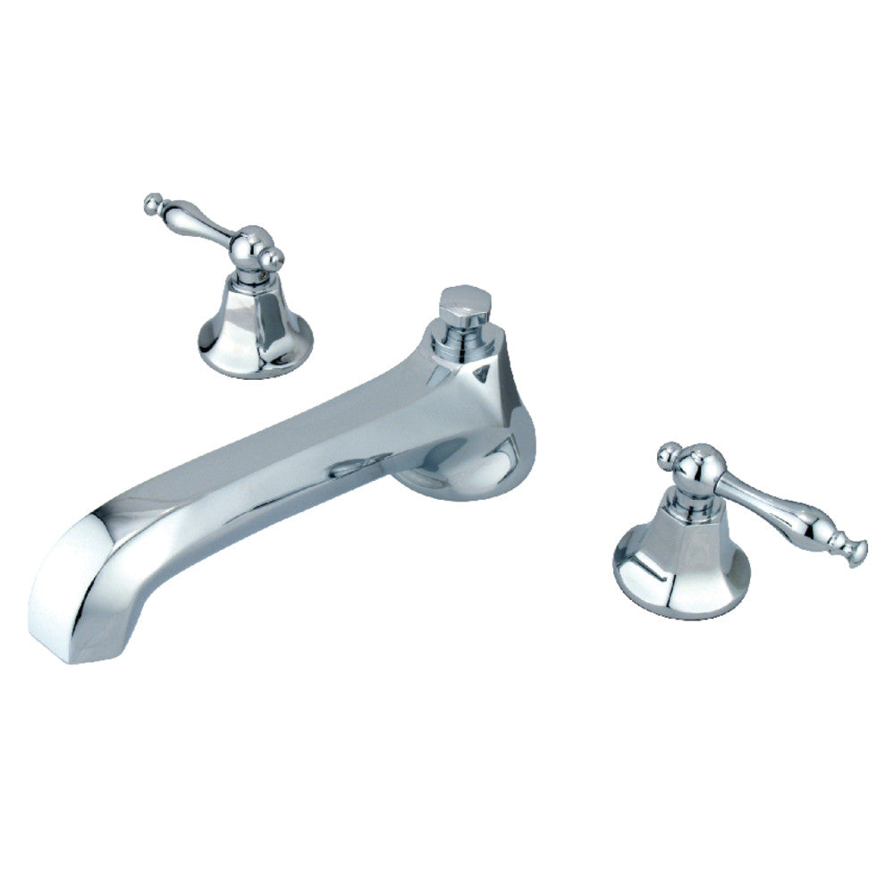 Kingston Brass KS4301NL Metropolitan Roman Tub Faucet, Polished Chrome - BNGBath