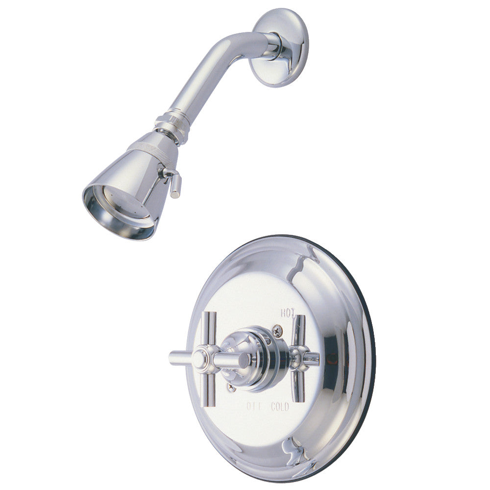 Kingston Brass KB2631EXSO Shower Only, Polished Chrome - BNGBath