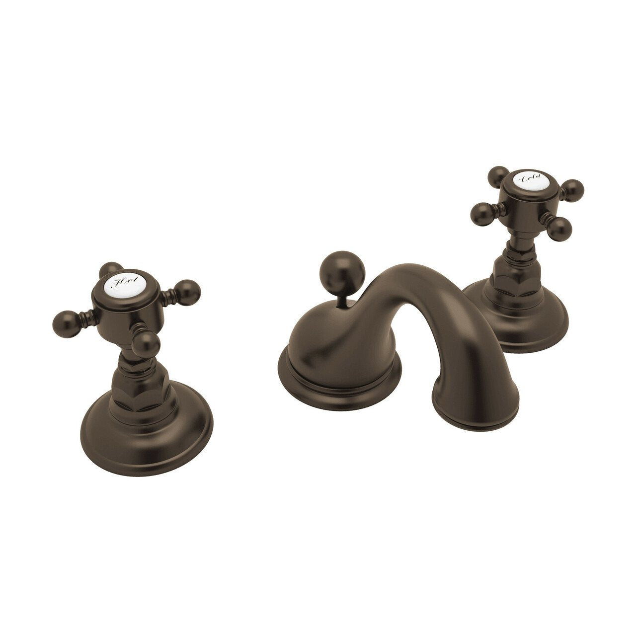 ROHL Viaggio C-Spout Widespread Bathroom Faucet - BNGBath