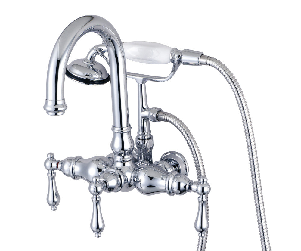 Kingston Brass Vintage Wall-Mount Clawfoot Tub Faucets - BNGBath