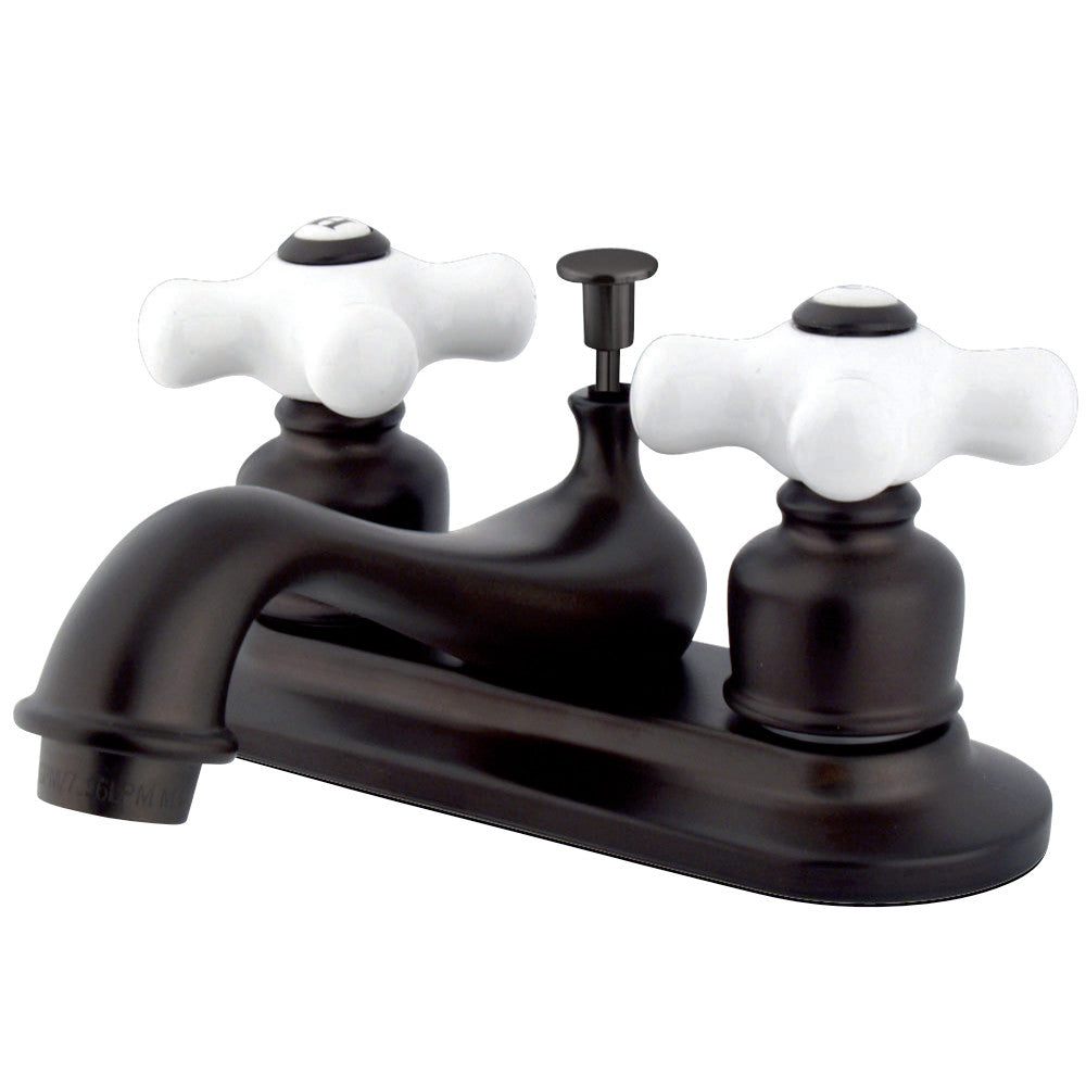 Kingston Brass GKB605PX 4 in. Centerset Bathroom Faucet, Oil Rubbed Bronze - BNGBath