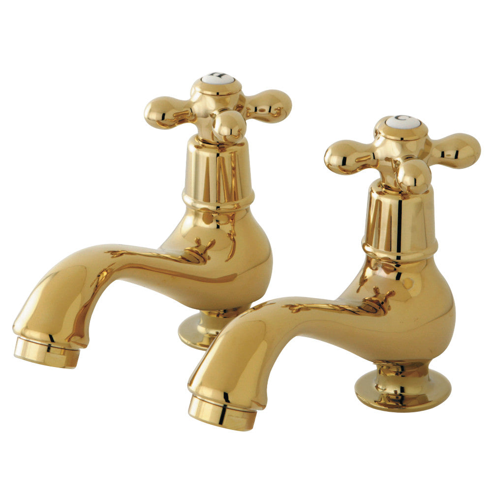 Kingston Brass KS1102AX Heritage Basin Tap Faucet, Polished Brass - BNGBath