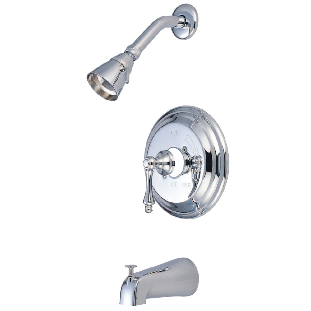 Kingston Brass KB3631ALT Vintage Tub & Shower Trim, Polished Chrome - BNGBath