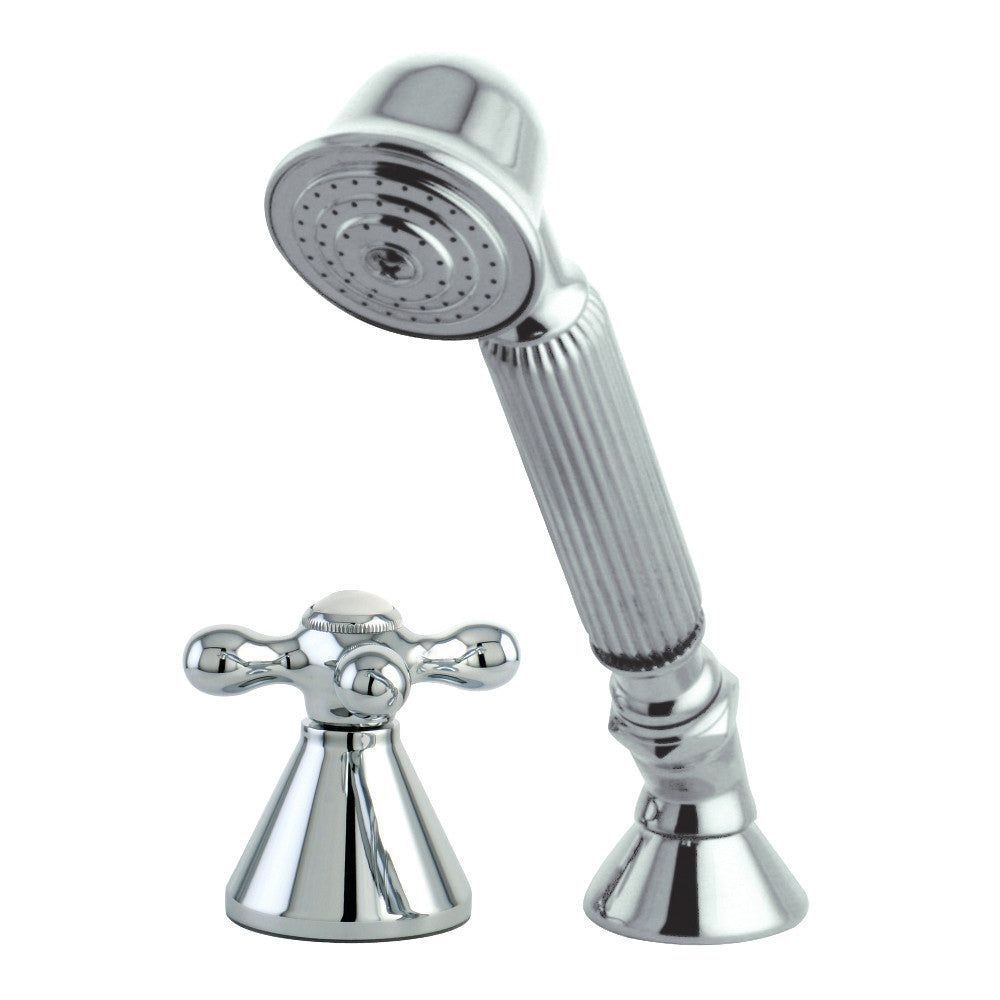 Kingston Brass KSK2361AXTR Transfer Valve Set for Roman Tub Filler, Polished Chrome - BNGBath