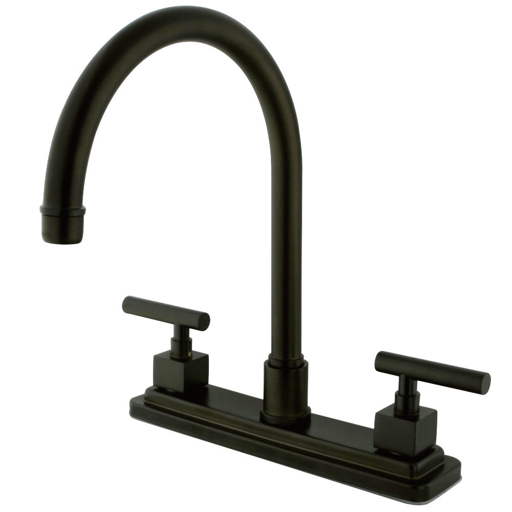 Kingston Brass KS8795CQLLS Claremont Centerset Kitchen Faucet, Oil Rubbed Bronze - BNGBath